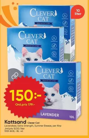 Extra - Kattsand Clever Cat