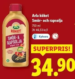 Arla - Smör- och rapsolja