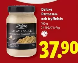 Deluxe - Parmesan- och tryffelsås