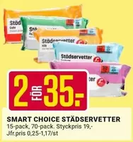 Smart - STÄDSERVETTER