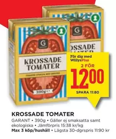Garant - KROSSADE TOMATER