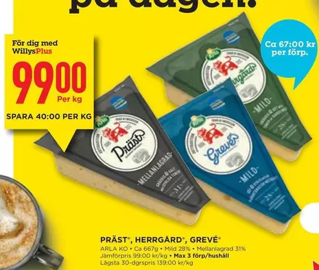 Arla - PRÄST, HERRGÅRD, GREVE