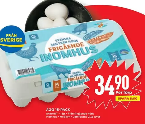 Garant - ÄGG 15-PACK