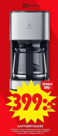 Electrolux - KAFFBRYGGARE