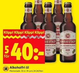 mariestads - Alkoholfri öl