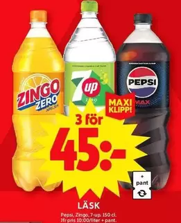 Pepsi - , Zingo, 7-up