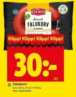 Scan - Falukorv
