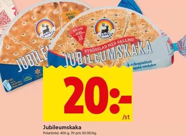 Polarbröd - Jubileumskaka