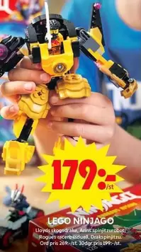 LEGO - Lloyds skogsdrake, Artes spingiturbo, Roguit racerbsuell Drakspinjitzu