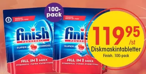 Finish - Diskmaskintabletter