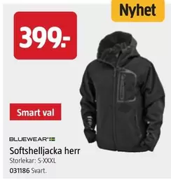 Bluewear - Softshelljacka herr