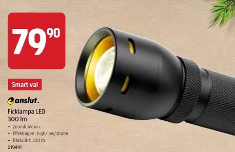 Smart - Ficklampa LED