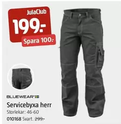 Bluewear - Servicebyxa herr