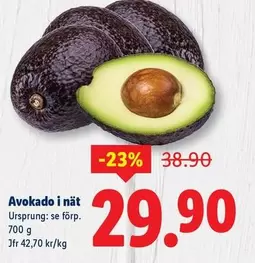 Avokado i nät
