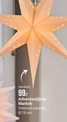Adventsstjärna Markeb