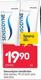 sensodyne - tandkräm