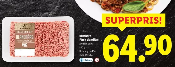 Blandfärs
