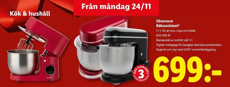 silvercrest - Köksassistent