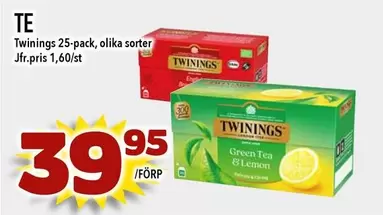 25-pack, olika sorter