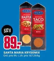 Santa Maria - KRYDDMIX