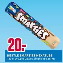 Nestlé - SMARTIES HEXATUBE