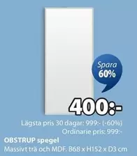 OBSTRUP spegel