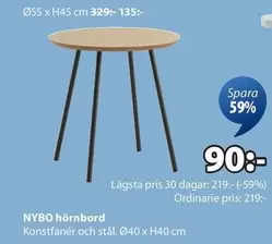 NYBO hörnbord