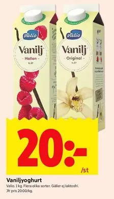 valio - Vaniljyoghurt