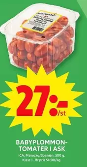BABYPLOMMON-TOMATER I ASK