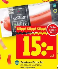 Extra - Falukorv fin