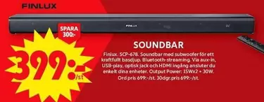 Finlux - SCP-678 Soundbar