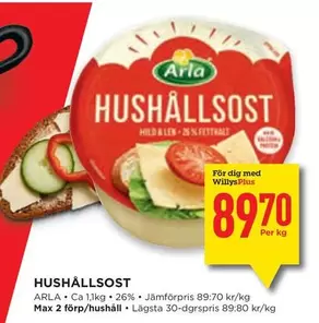 Arla - HUSHÅLLSOST
