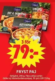 Dafgård - FRYST PAJ