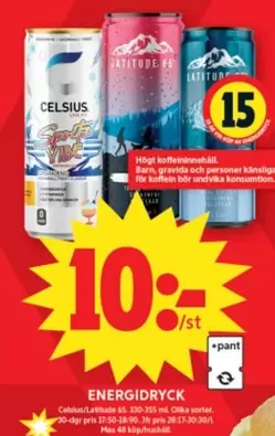 Celsius - ENERGIDRYCK
