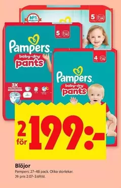 Pampers - Blöjor