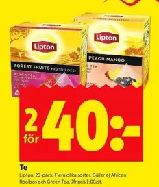 Lipton - Te