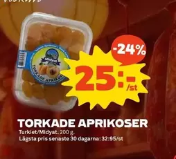 TORKADE APRIKOSER