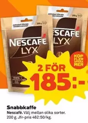 Nescafe - Snabbkaffe