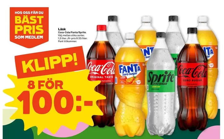 coca-cola - Coca-Cola, Fanta, Sprite