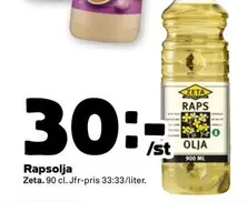 Zeta - Rapsolja