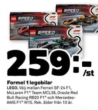 LEGO - Formel 1 legobilar