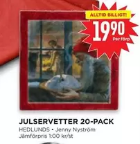 JULSERVETTER 20-PACK