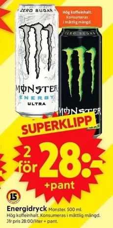 Monster - Energidryck