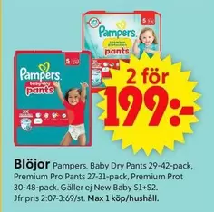 Pampers - Blöjor