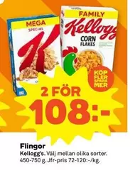 Kellogg's - Flingor