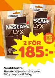 Nescafe - Snabbkaffe