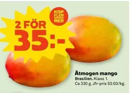 Mer - Ätmogen mango