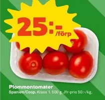 Coop - Plommontomater
