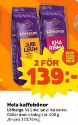 Mer - Hela kaffebönor