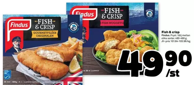 Findus - Fish & crisp